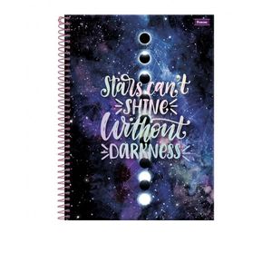 Caderno Cd Galaxy 1x1 96f 6540