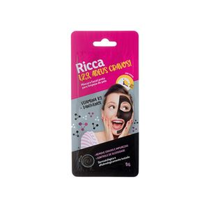 Mascara Facial Ricca P/Limpeza Pele 3747