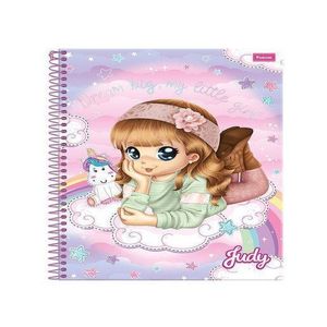 Caderno Cd Judy 1x1 96f 8100