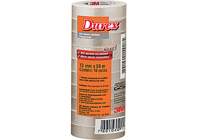 DUREX-3M-TRANSP-12X30-10P-292-HB74262