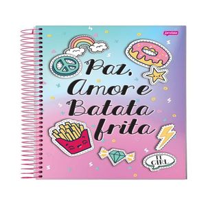 Caderno Cd It Girl 1x1 96f 59392