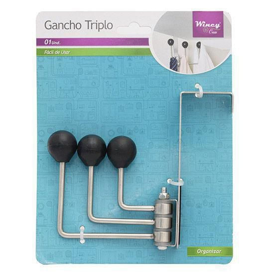 GANCHO-TRIPLO-INOX-WINCY-IXD01045