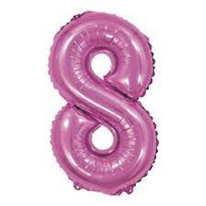 Balao Metalizado Pink 8 8148