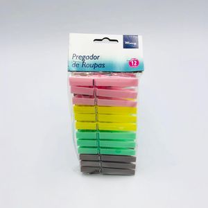 Pregador Roupa 12p Clb0223