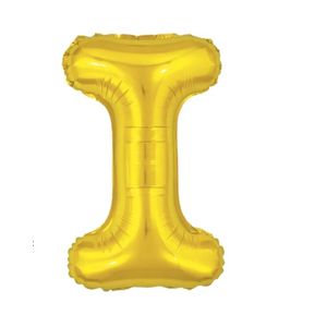 Balao Metalizado Dourado I 8008