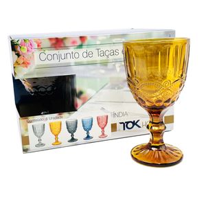 Taça Tok 300ml 6 Peças India Amarelo