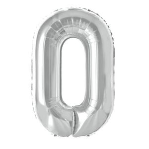Balao Metalizado Prata O 8052