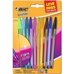 CANETA-BIC-CRIST-FSH-10P-930813