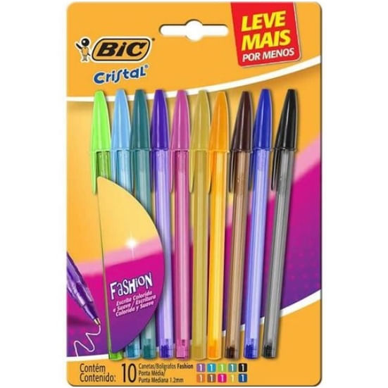 CANETA-BIC-CRIST-FSH-10P-930813