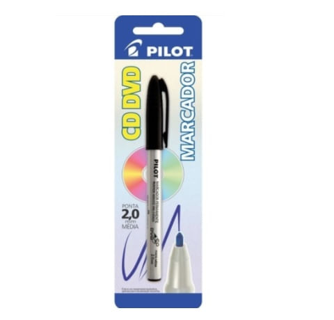 MARCADOR-PERM-PILOT-2.0-CD-DVD-1P-PT