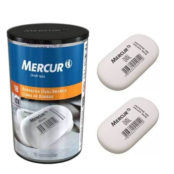 BORRACHA-MERCUR-OVAL-BCA-18P-1020