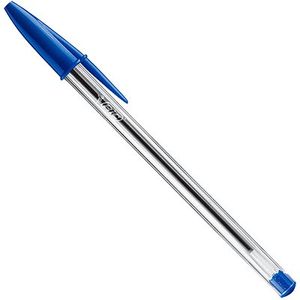 Caneta Bic Cristal 50 Unidades Azul