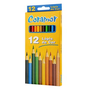 Lápis de Cor Coramor 12 Cores
