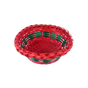 Cesto Bambu Natal Red Dny7588