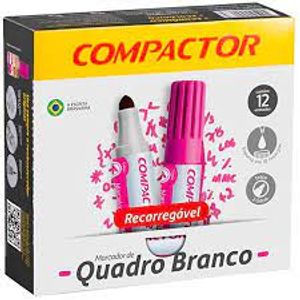 Marcador Compact Qd Bco 12p Rs 014 (25)