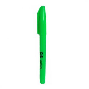 Caneta Marca Texto Cis Verde Lumini 1 Unidade
