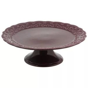 Prato Bolo Porto Brasil com Pé Passion Sumac