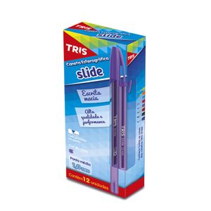 Caneta Esf Tris Slide 1.0 12p Rx 691077