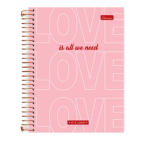 Caderno Capa Dura Its Love
