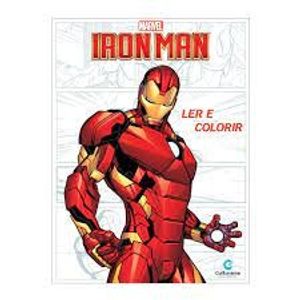 Livro Ler e Colorir Marvel