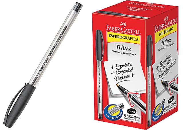 CANETA-FAB-TRILUX-032-MEDIUM-PT-032-PR