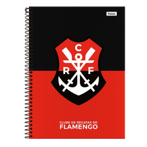 Caderno Cd Flamengo 20x1 320f 9299