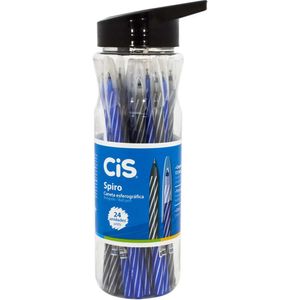 Caneta Cis Spiro 24p Az 570800(48/6)