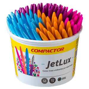 Caneta Compactor Jet Lux 112 Unidades