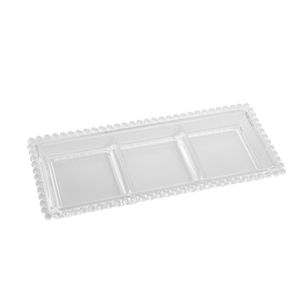 Petisqueira Cristal Pearl Transparente