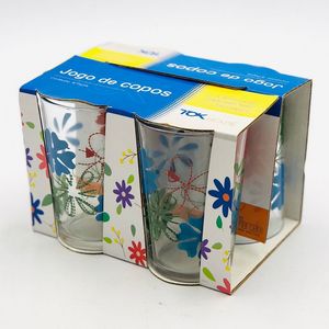 Copo de Vidro Tok 4 Unidades