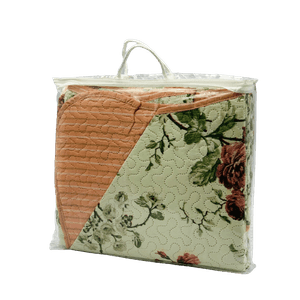 Colcha Dupla Face Estampada Casal Bouti com 3 Peças
