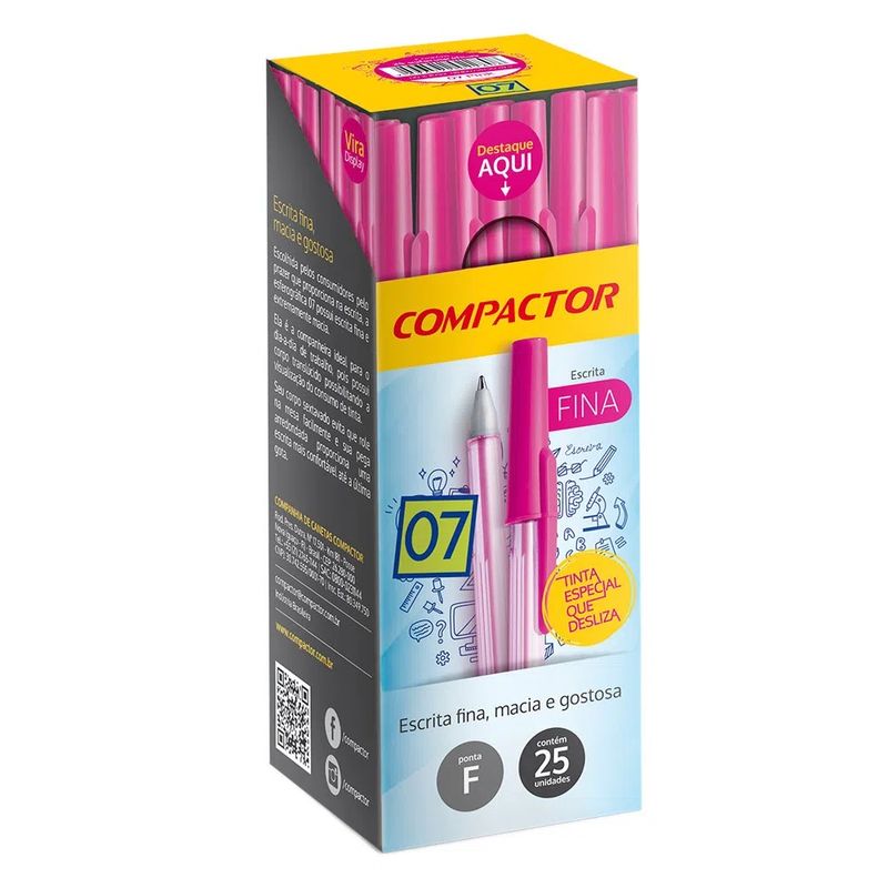 CANETA-COMPACT-07-25P.-PK-1616014