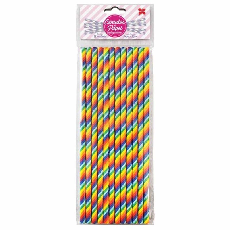 CANUDO-PAPEL-12P-ARCO-IRIS-4305