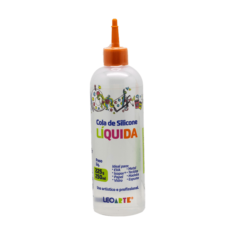 COLA-SILICONE-LIQ-LEOART-250ML-99503