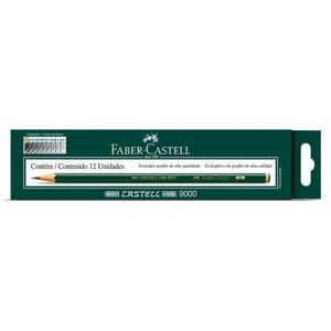 Ecolápis Grafite Faber-Castell 12 peças