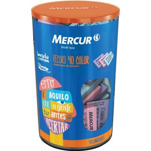 Borracha Mercur Reciclável 40 Unidade Color