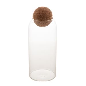 Pote de Vidro com Tampa Espera Rolha Clean 1,1Litros