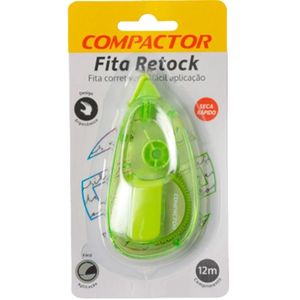 Corretivo em Fita Retock Blister Compactor