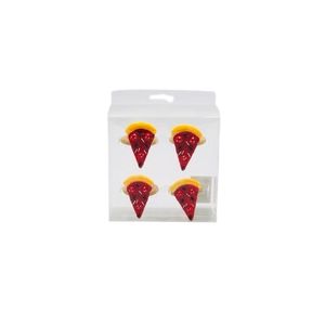 Aneis de Guardanapos Tok Pizza 4 Peças
