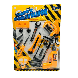 Kit Ferramenta Super Construtor Tok Kids