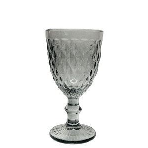 Taça de Vidro Classic Cinza 320ml