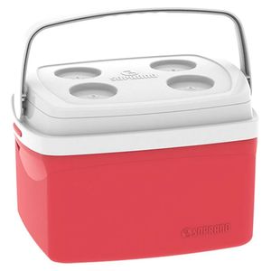 Caixa Térmica Coller Soprano 12L Tropical Vermelha