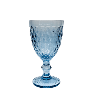 Taça de Vidro Azul 320ml