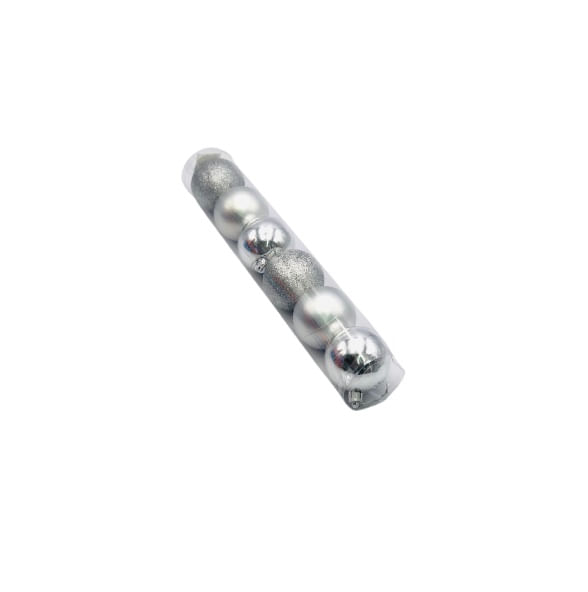BOLA-NAT-GLITT-LISA-6CM-6P-PRATA-MT1757