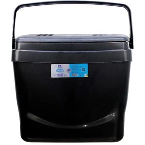 Caixa Térmica Polyplast Preta 32 Litros
