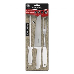 Conjunto para Churrasco com 3 Peças Original
