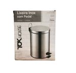 LIXEIRA-INOX-TOK-3L-MT1699