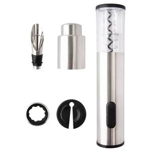 Kit Vinho Saca Rolhas Tampa 5 Peças Abridor - Clink