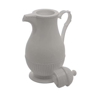 Garrafa Térmica Retrô Vintage Para Café Chá 1 Litro Cinza