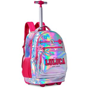 Mochila com Carrinho Luluca